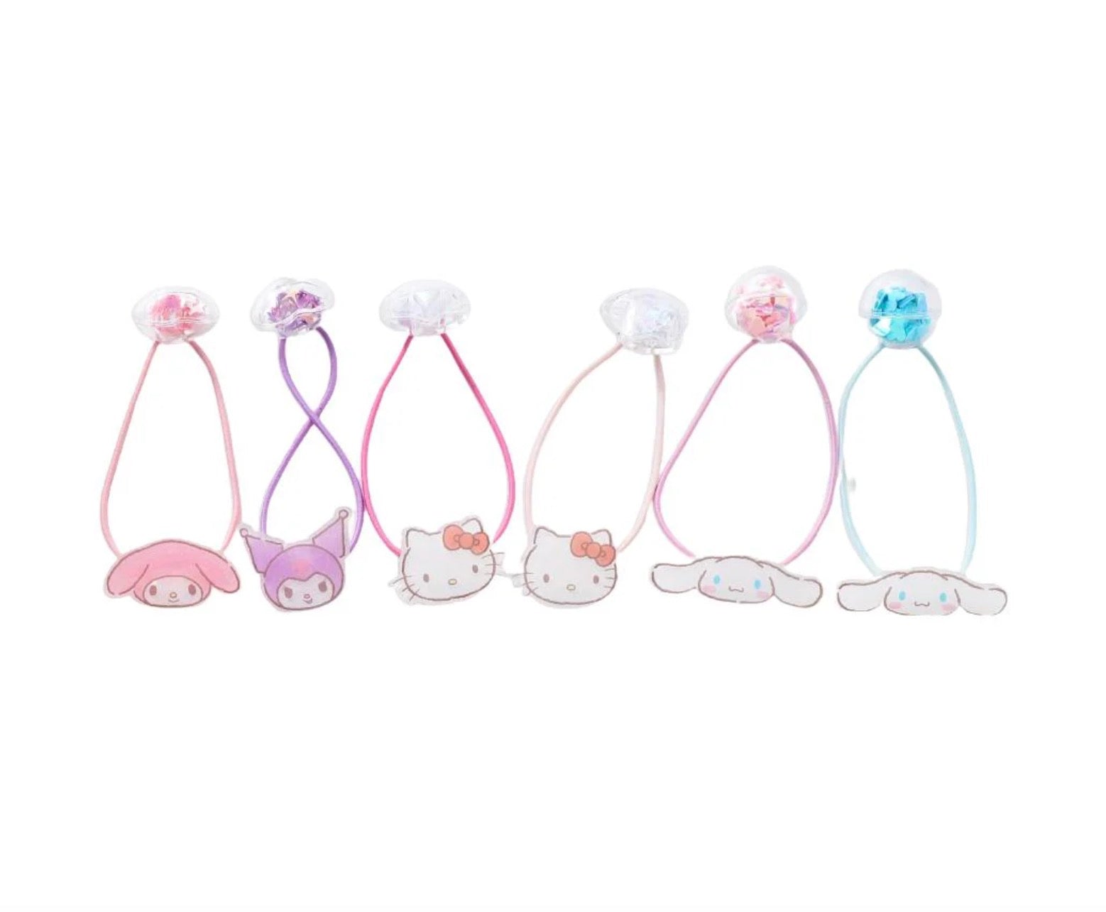 Hello Kitty and friends Hair Ties (2 pcs)